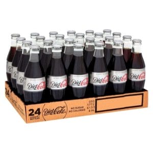 GB Diet Coke Glass Bottle 24x330ml