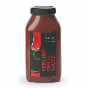 Lion Very Hot Chilli Sauce Jar 2x2.27L