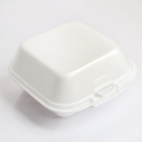FP6 White Poly Containers 4x125