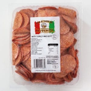 Premier Halal Sliced Pepperoni Box 6x1kg