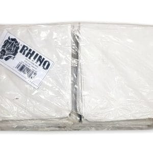 Rhino 6x6 inch White Paper Bags 1x1000