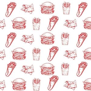 Grease Proof Burger and Wrapping Paper 320x320mm 2.5kg