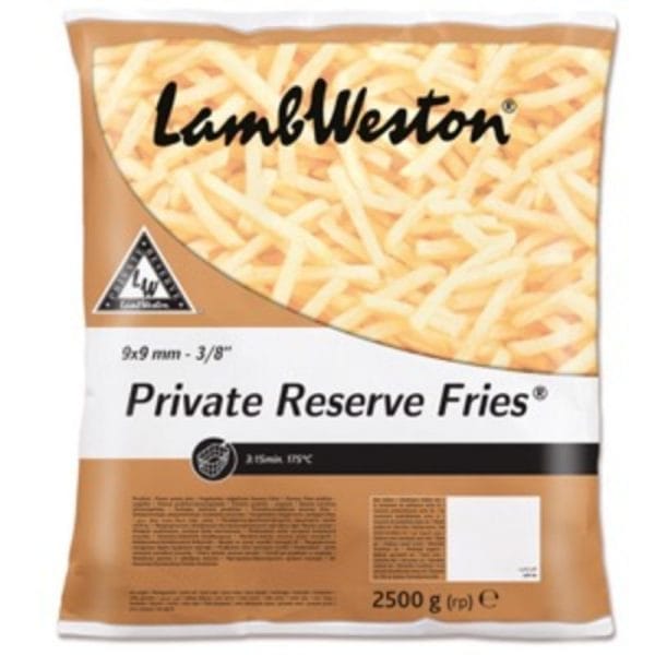 Lamb Weston Private Reserve 9mm Chips Box 4x2.5kg